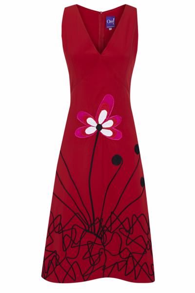 Dress Krashiba Diebuska (red&black)