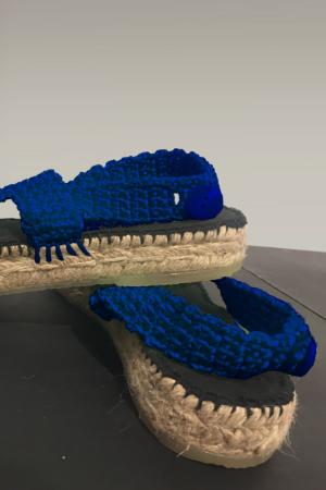 Espadrille flat