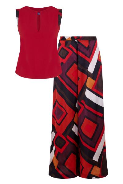 Set Top + trousers "Geométrico2