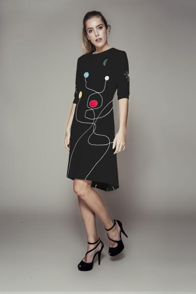 Dress Homenaje a Miró II