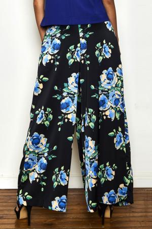 Skirt-pants "Acuarela en flor"