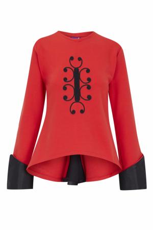 black red
