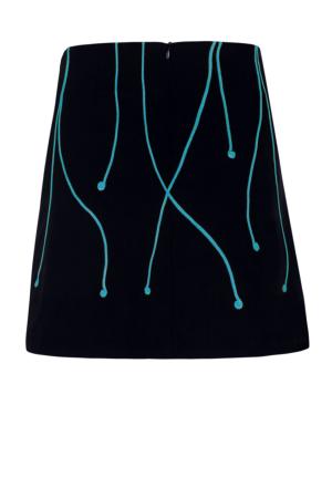 Mini Skirt  Lágrimas (tears turquoise)
